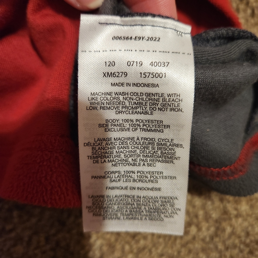 Columbia Men's XXL Red And Gray Pullover - Picture 2 of 8